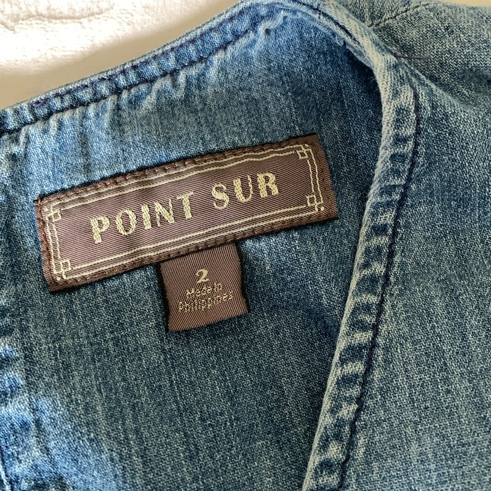Point Sur Denim jumpsuit